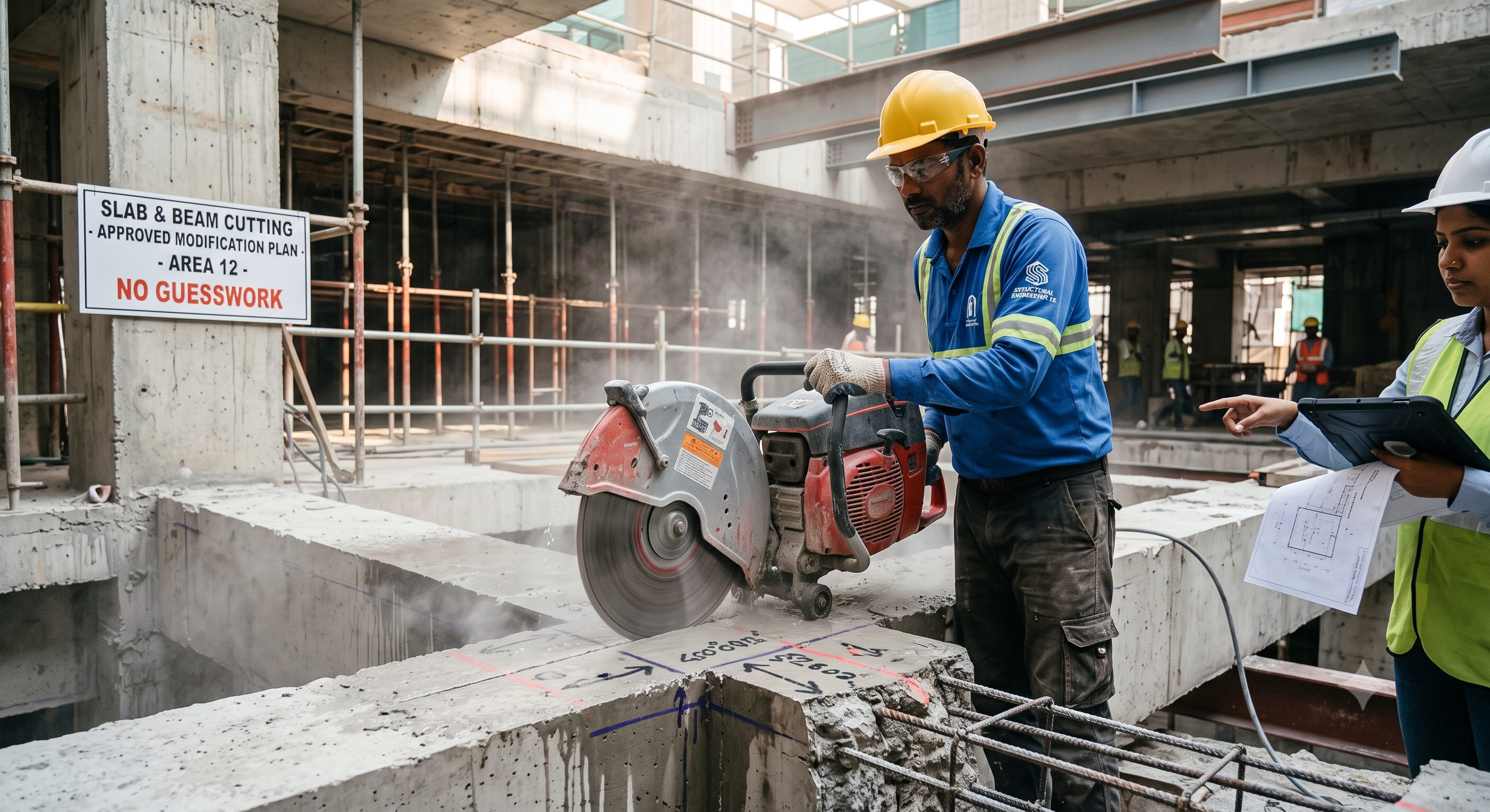 Slab & Beam Cutting